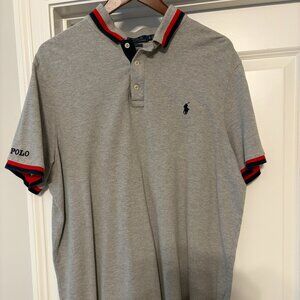 RL short sleeve 3-button placket polo XL